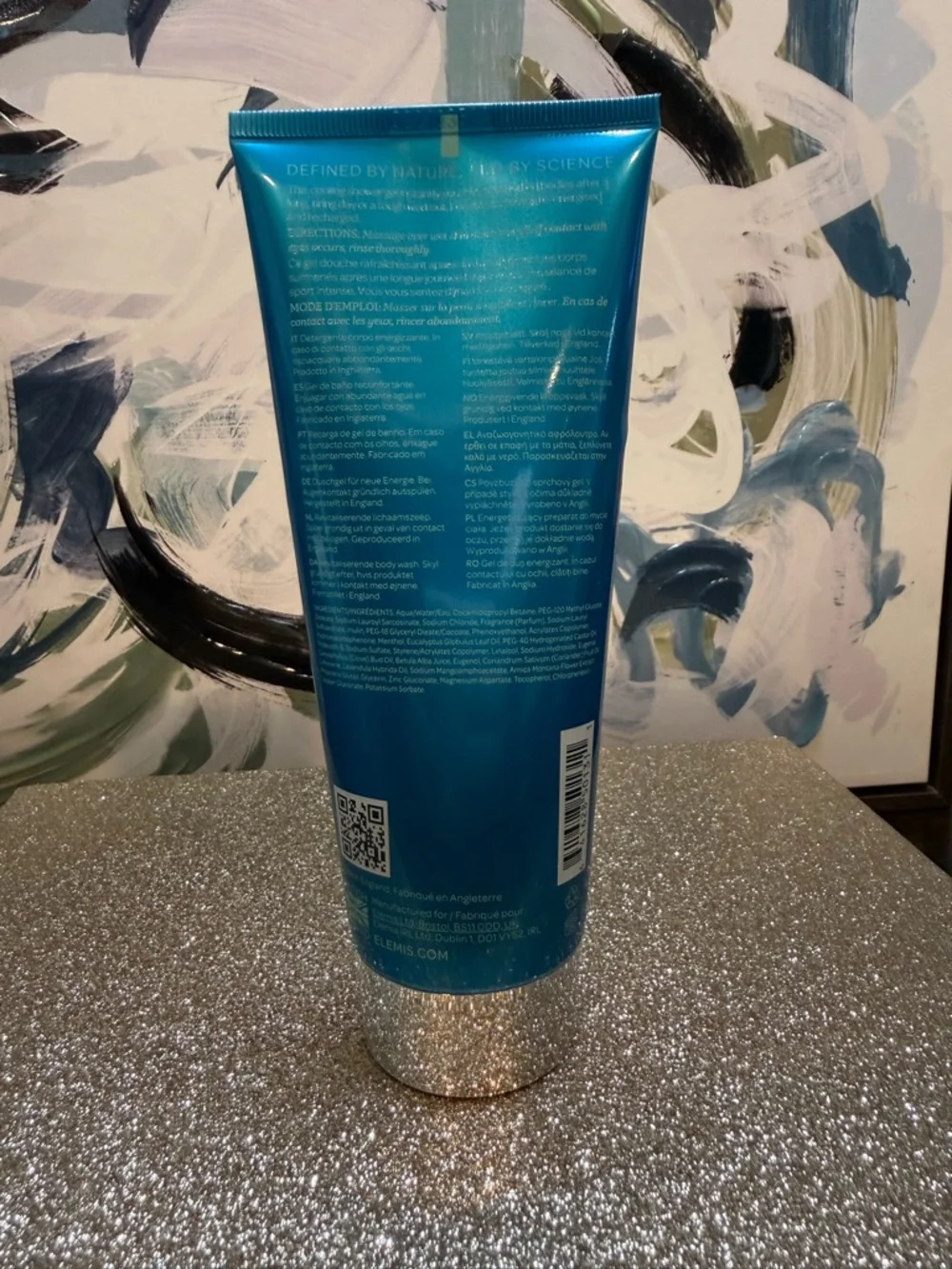 *NEW 6.7oz* ELEMIS Cool-Down Body Wash in Teal Tube